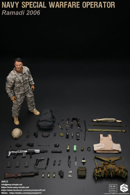 Easy&Simple 26072 NAVY SPECIAL WARFARE OPERATOR Ramadi 2006