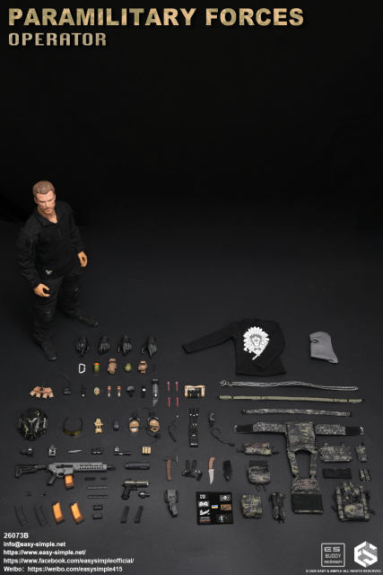 Easy&Simple 26073B Paramilitary Forces Operator