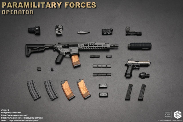 Easy&Simple 26073B Paramilitary Forces Operator