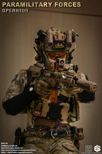 Easy&Simple 26073A Paramilitary Forces Operator