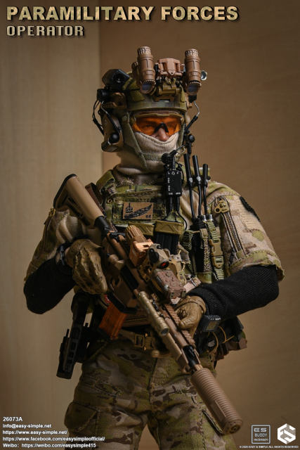 Easy&Simple 26073A Paramilitary Forces Operator