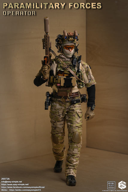 Easy&Simple 26073A Paramilitary Forces Operator