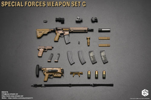 Easy&Simple 06047 Special Forces Weapon Set G