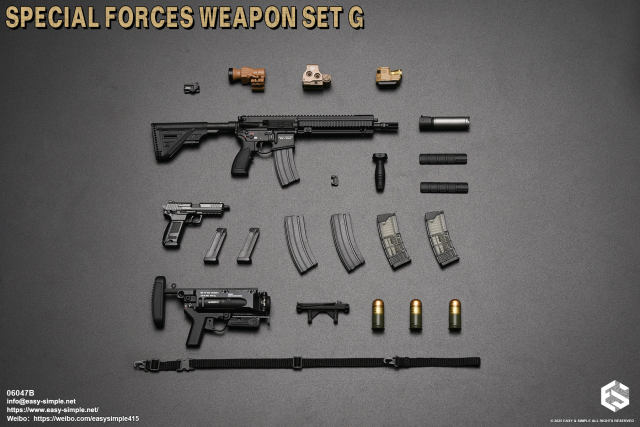 Easy&Simple 06047 Special Forces Weapon Set G