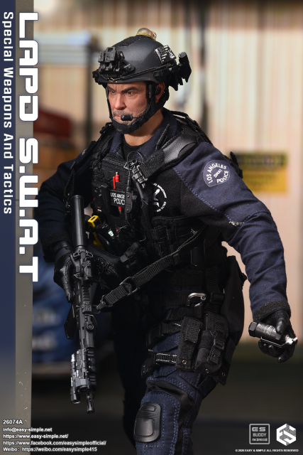 Easy&Simple 26074A LAPD S.W.A.T Special Weapons And Tactics