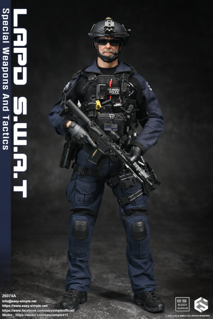 Easy&Simple 26074A LAPD S.W.A.T Special Weapons And Tactics