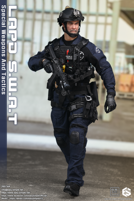Easy&Simple 26074A LAPD S.W.A.T Special Weapons And Tactics