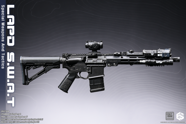 Easy&Simple 26074A LAPD S.W.A.T Special Weapons And Tactics