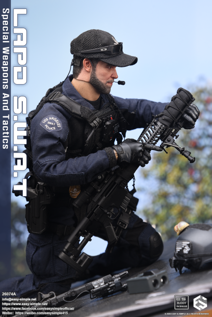 Easy&Simple 26074A LAPD S.W.A.T Special Weapons And Tactics