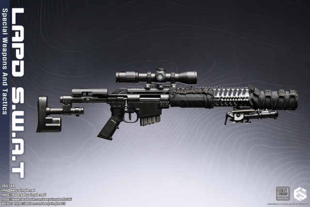 Easy&Simple 26074A LAPD S.W.A.T Special Weapons And Tactics