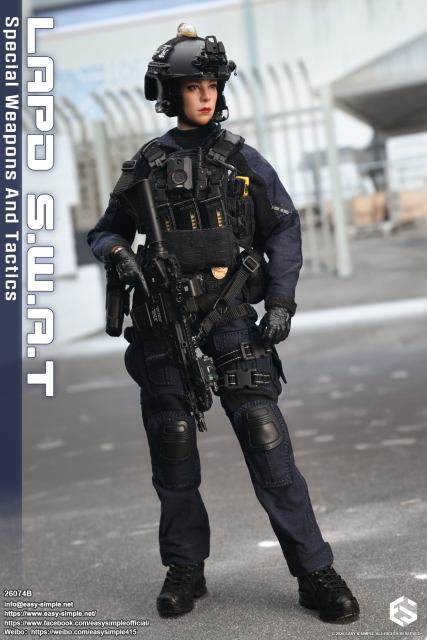 Easy&Simple 26074B LAPD S.W.A.T Special Weapons And Tactics