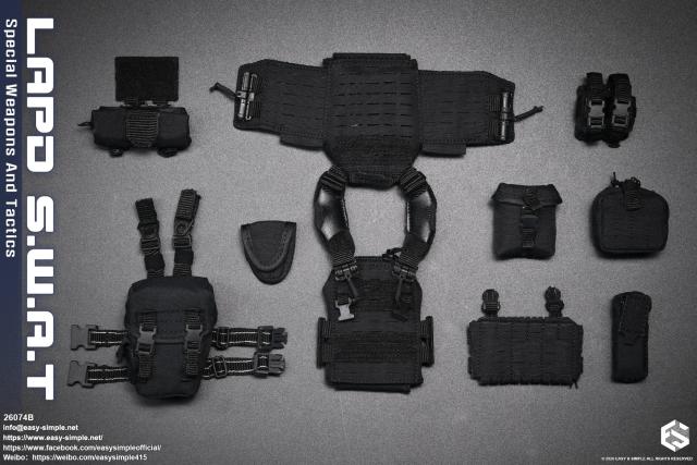Easy&Simple 26074B LAPD S.W.A.T Special Weapons And Tactics