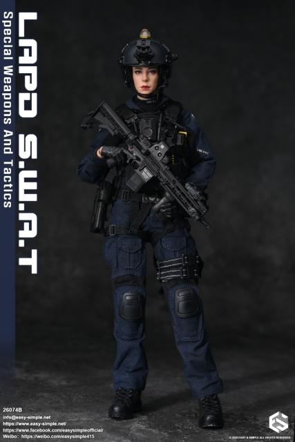 Easy&Simple 26074B LAPD S.W.A.T Special Weapons And Tactics