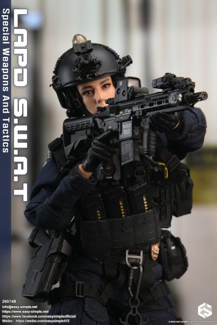 Easy&Simple 26074B LAPD S.W.A.T Special Weapons And Tactics