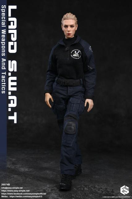 Easy&Simple 26074B LAPD S.W.A.T Special Weapons And Tactics