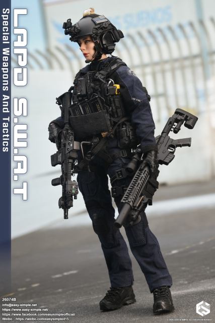 Easy&Simple 26074B LAPD S.W.A.T Special Weapons And Tactics