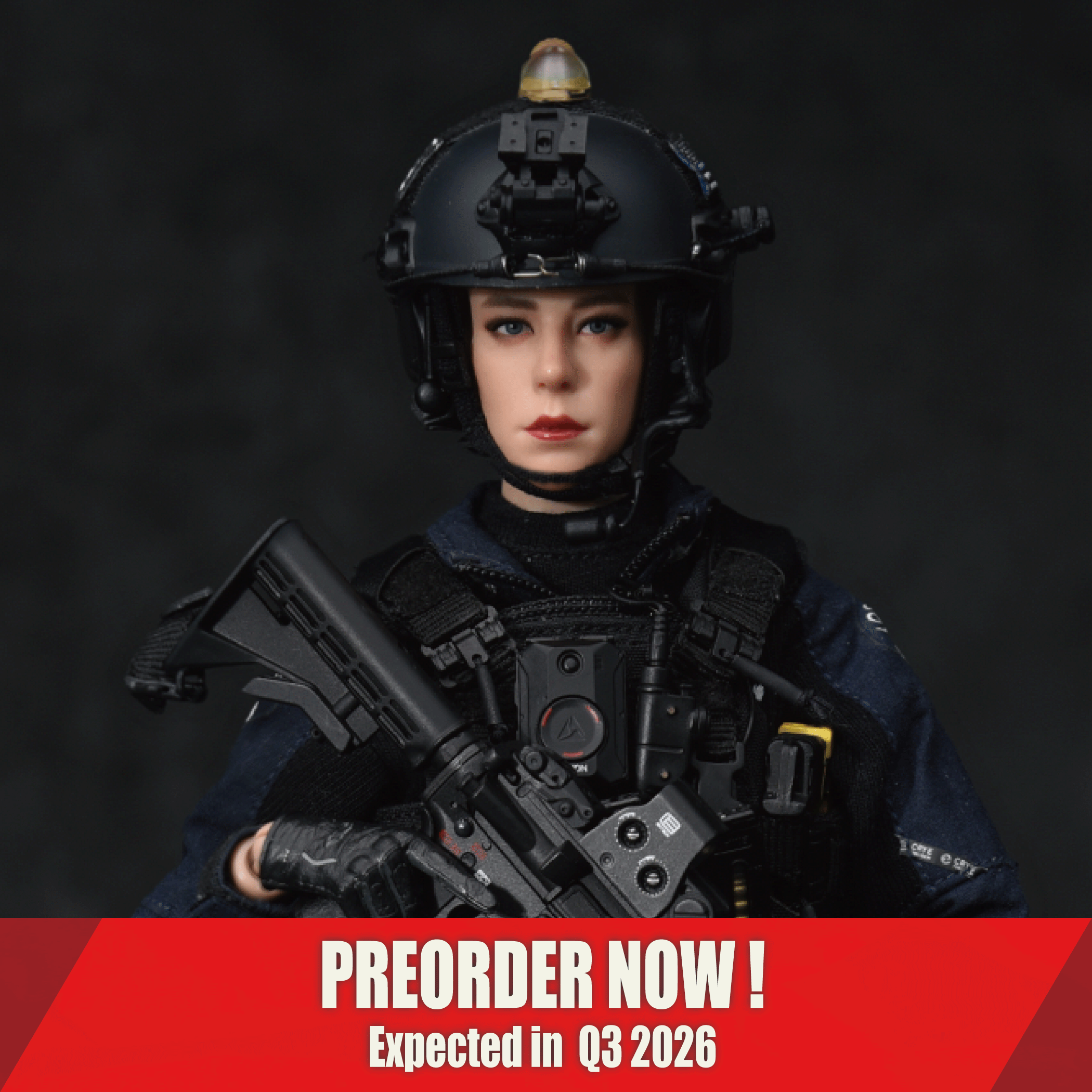 Easy and Simple 26074B LAPD S.W.A.T collectible action figure