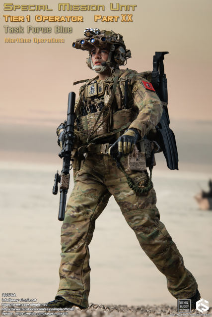 Easy&Simple 26076A Special Mission Unit Tier1 Operator Part XX Task Force Blue Maritime Operations
