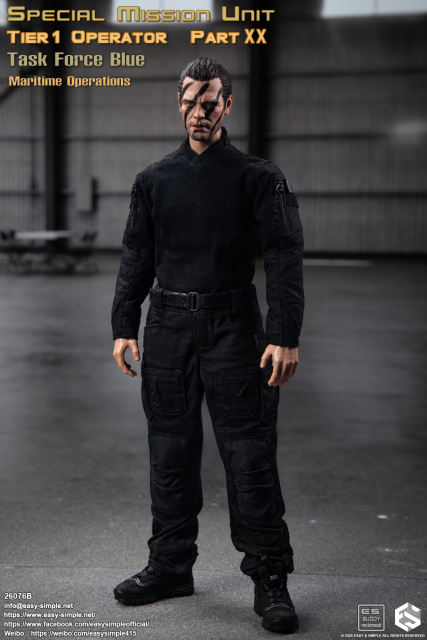 Easy&Simple 26076B Special Mission Unit Tier1 Operator Part XX Task Force Blue Maritime Operations