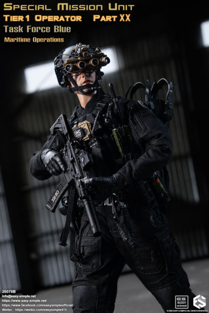 Easy&Simple 26076B Special Mission Unit Tier1 Operator Part XX Task Force Blue Maritime Operations