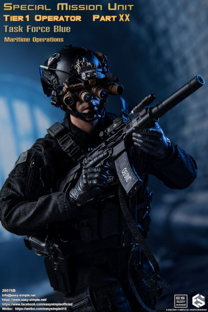 Easy&Simple 26076B Special Mission Unit Tier1 Operator Part XX Task Force Blue Maritime Operations