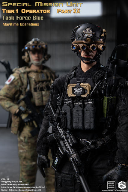 Easy&Simple 26076B Special Mission Unit Tier1 Operator Part XX Task Force Blue Maritime Operations