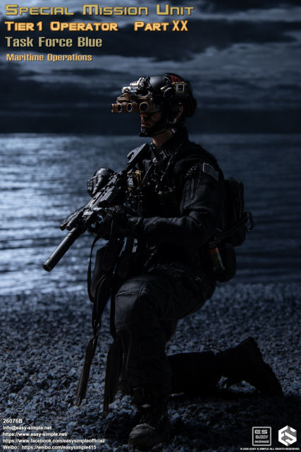 Easy&Simple 26076B Special Mission Unit Tier1 Operator Part XX Task Force Blue Maritime Operations