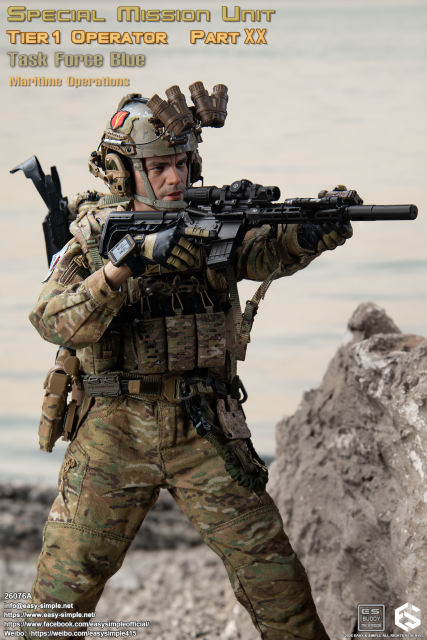 Easy&Simple 26076A Special Mission Unit Tier1 Operator Part XX Task Force Blue Maritime Operations