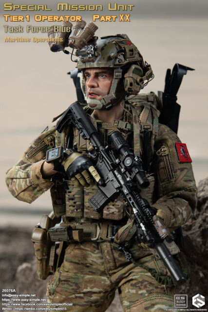 Easy&Simple 26076A Special Mission Unit Tier1 Operator Part XX Task Force Blue Maritime Operations