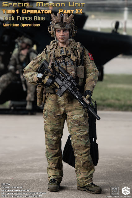 Easy&Simple 26076A Special Mission Unit Tier1 Operator Part XX Task Force Blue Maritime Operations