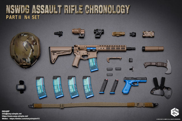 Easy&Simple 06048 NSWDG ASSAULT RIFLE CHRONOLOGY PART II N4 SET