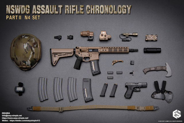 Easy&Simple 06048 NSWDG ASSAULT RIFLE CHRONOLOGY PART II N4 SET