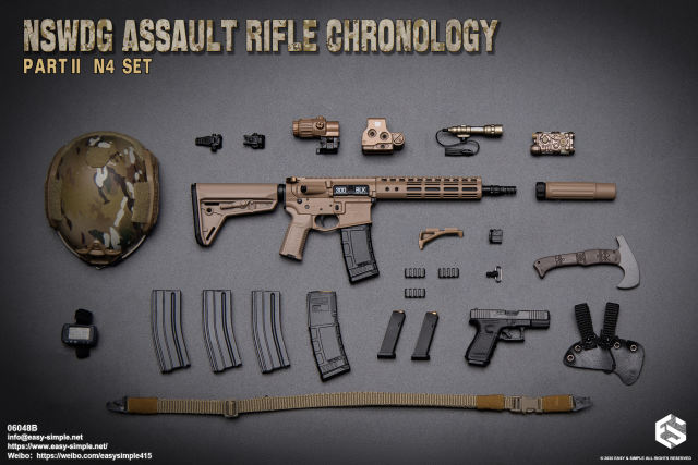 Easy&Simple 06048 NSWDG ASSAULT RIFLE CHRONOLOGY PART II N4 SET