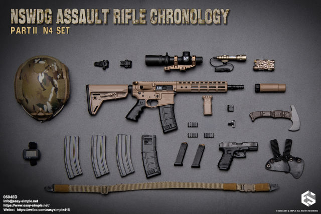 Easy&Simple 06048 NSWDG ASSAULT RIFLE CHRONOLOGY PART II N4 SET