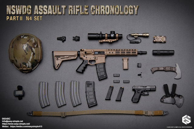 Easy&Simple 06048 NSWDG ASSAULT RIFLE CHRONOLOGY PART II N4 SET