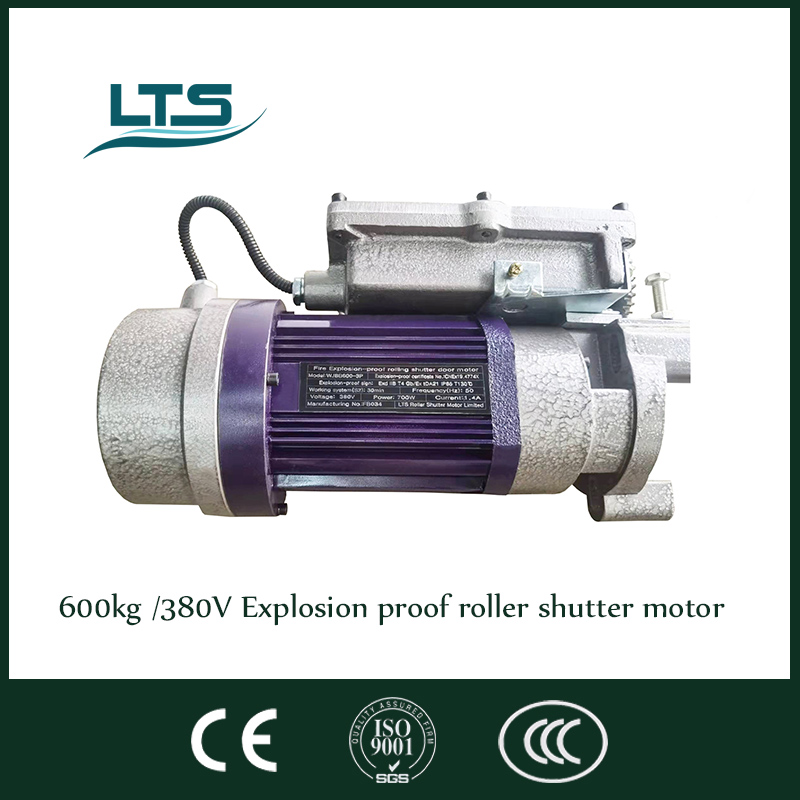 600kg 380V explosion proof roller shutter motor
