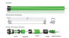 LTS 45M Tubular motor
