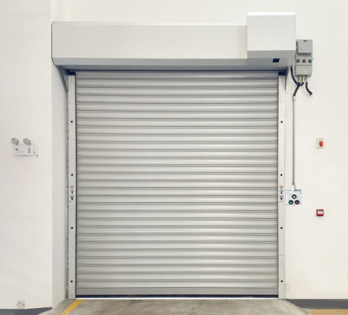 Explosion proof roller shutter door