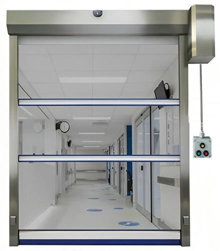 Explosion proof roller shutter door