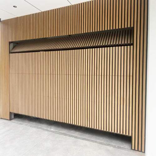 Flush Mount Sectional Overhead garage door