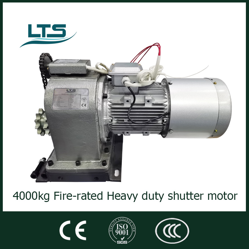 3000kg/4000kg fire-rated heavy duty roller shutter motor
