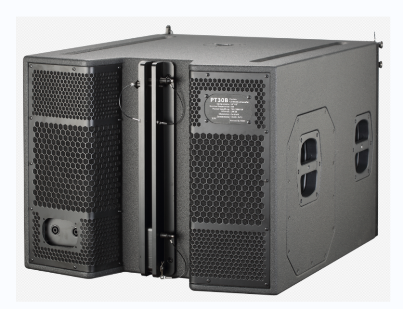 PT30B Passive Cardioid Subwoofer with high end line array