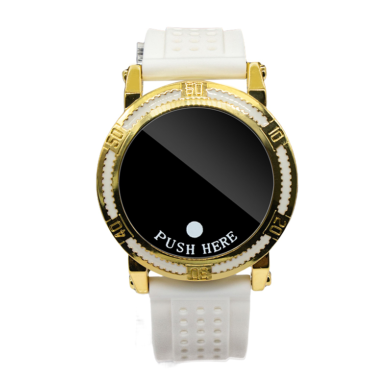 New Silicone Touch Display LED Watches Nifer