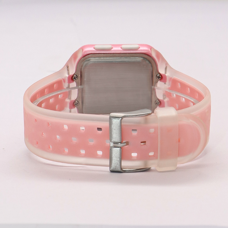 Nifer Square Pink Sport Digital Watches Fashion LCD Watch