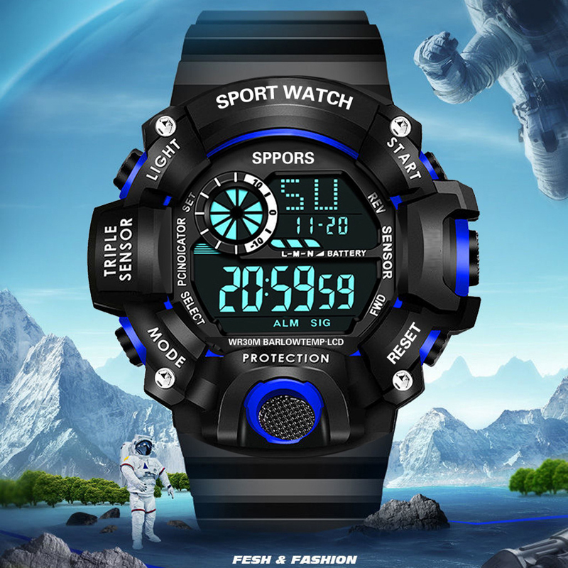 Digital Watch Sport LCD Watch