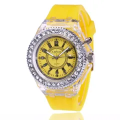 Cheap Fashion Promotion LED Light Watch Men Ladies Women Silicone Relogio Feminino Relojes Quartz Watches