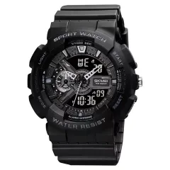 Wholesale Fashion Luxury Quartz Watch Waterproof Shock Watches 2022 Men Military Wrist Digital Alarm Sports Watch