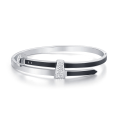 Stainless Steel Classic Cuff Bangle