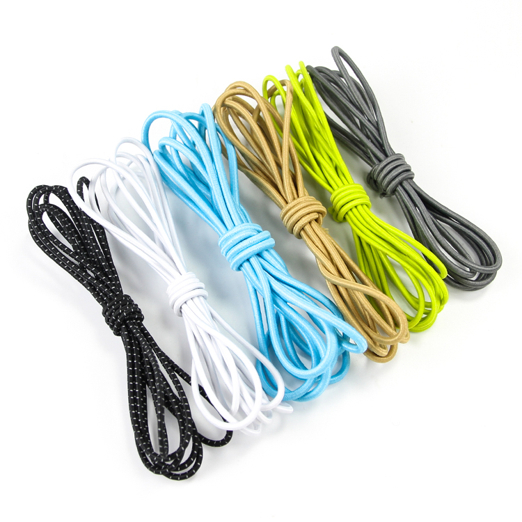 Natural Quality Elastic Bungee Cord Braided Elastic Cord 3mm 4mm