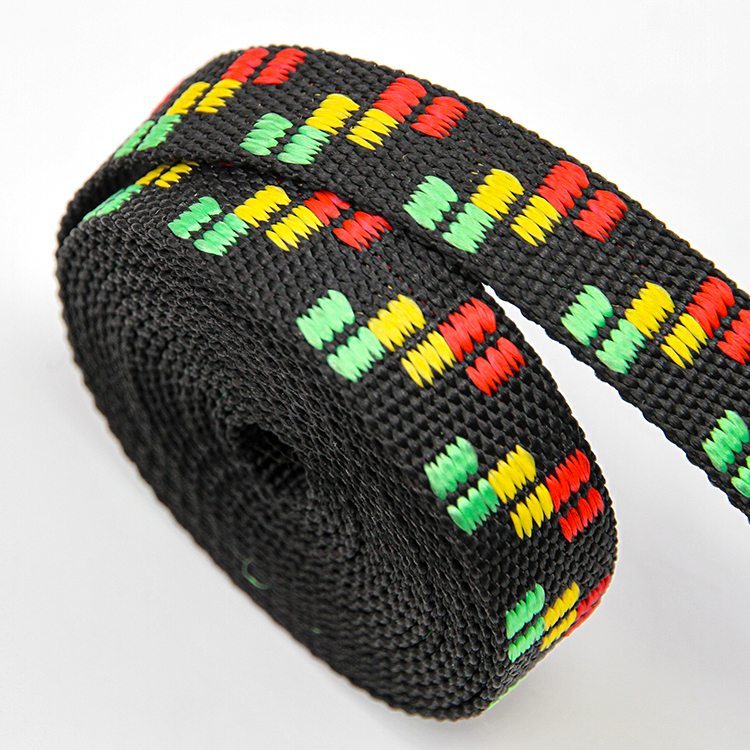 25mm Polypropylene Jacquard Webbing